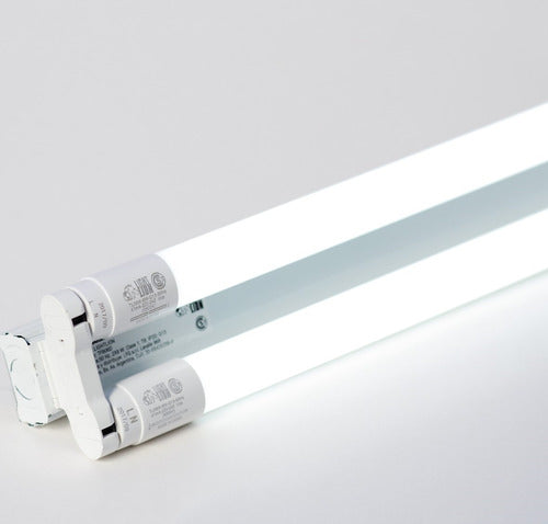 Double LED Tube Ceiling Fixture 60cm 220V 2