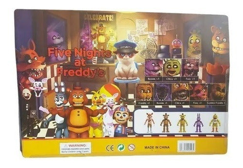 Generic Freddy Five Nights Blister X 5 Articulated With Light 1