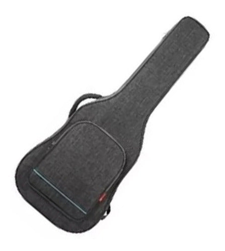 Padded Waterproof Light Gray Electric Guitar Case 0