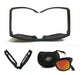 Kevingston Plegables Lentes Sol Anteojos Quinan Naranja 2