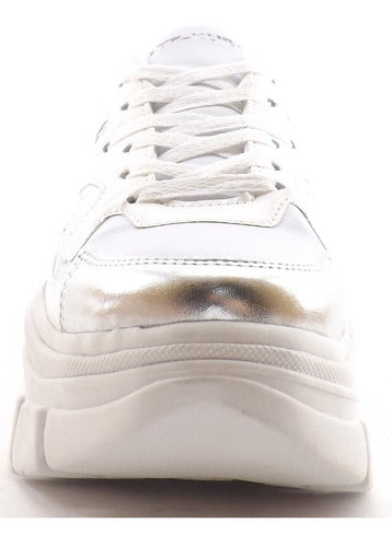 Kate Kuba Soul Women's Platform Sneakers - Comfortable White Shoes 5