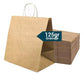 Market Paper 100 Kraft Bags 20x18x8 + 100 Kraft Bags 30x22x10 with Handle 1