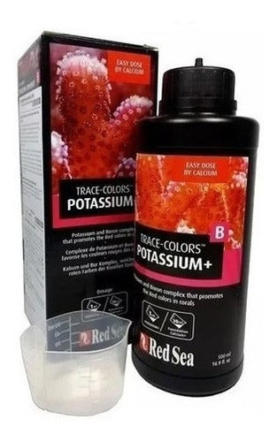 Potassium + 500ml Red Sea Trace Colors B Suplemento Potássio 0