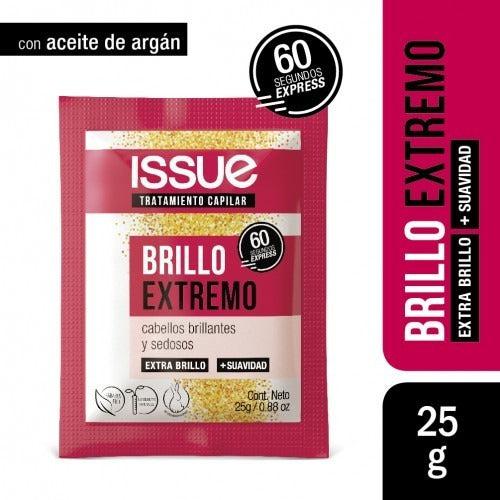 Issue Extreme Shine Hair Treatment Sachet 25g X 24 Units 0