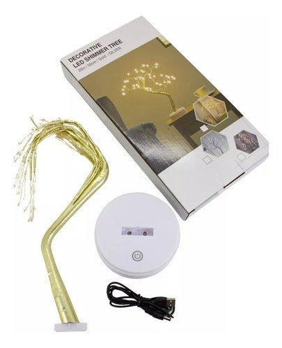 Christmas Tree of Life with Warm LED USB Charge Light 2