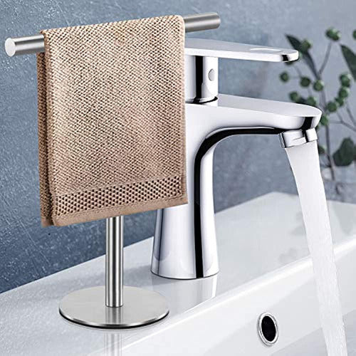 Soporte De Toalla De Mano De Baño Pynsseu De Pie, Soporte De 4