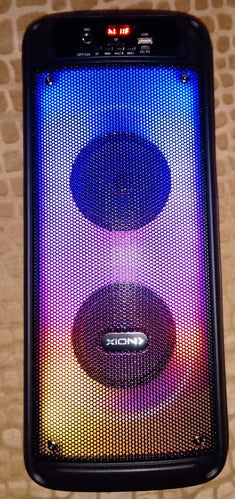 Xion Portable Rechargeable Bluetooth Speaker with Microphone Input 5