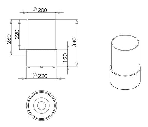 BIOHOGARES - Bioethanol Stoves - Faro Model - Official Ag. 7