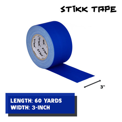 Stikk Gaffer Tape 7.5cm X 55 Metres - Blue 1