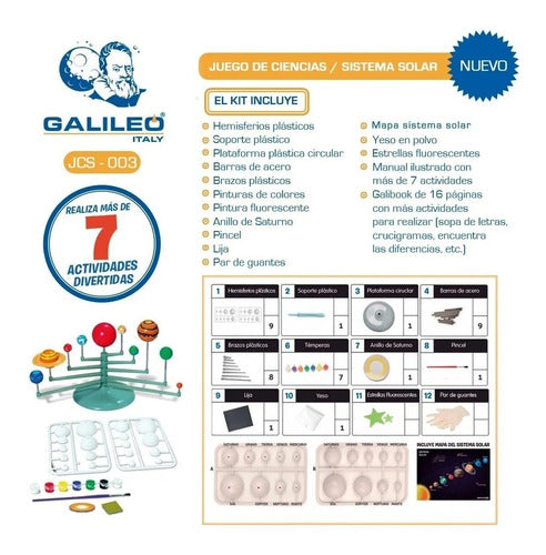 Galileo Solar System Science Kit Activities Game 1