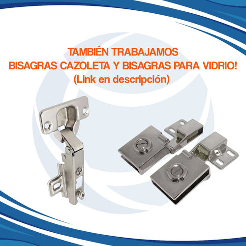 Eurohard Aluminium Door Hinge Codo 0 Furniture Kitchen Cima F 6