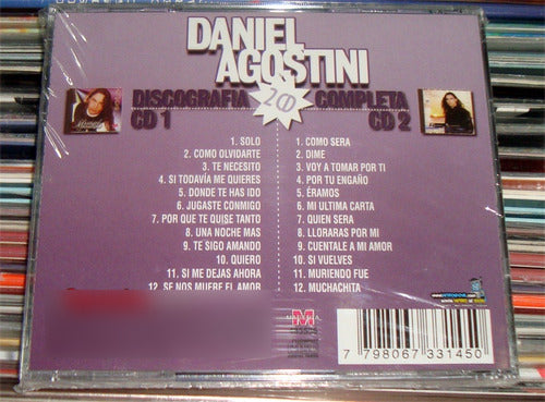 Daniel Agostini Discografia Completa Vol.1 2CD Sellado Kktus 1