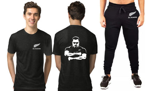 All Blacks Rugby Set: T-Shirt + Jogging Pants 3