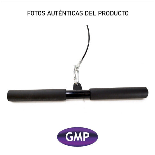 GMP Polea Alta Gimnasio Soporte + Cable + Barra Gym Colgar 6