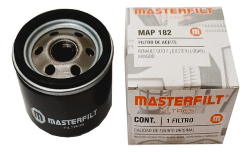 Masterfilt Oil Filter for Renault Sandero-Duster-Symbol-Logan-Megane 1