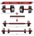 Bcbig Adjustable-dumbbells-sets, 20/30/40/60/80lbs 1