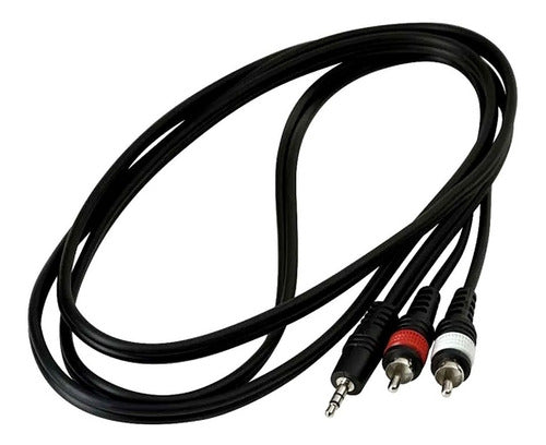 Warwick Cable 3.5mm to 2 RCA 1 Meter RCL 20901 D4 1