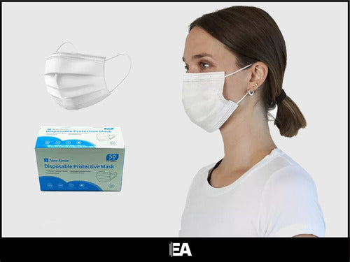 New Sense Disposable Maximum Protection Mask Pack of 1000 Units 1