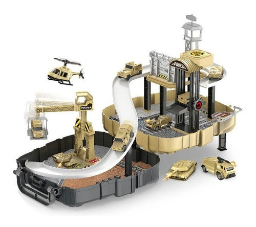 Special Forces Military Station 2 Levels New Luxury Toy Set 4