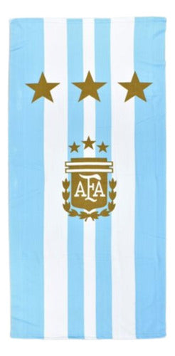 Argentina AFA Messi Beach Towel 70x150cm Original Playero 0