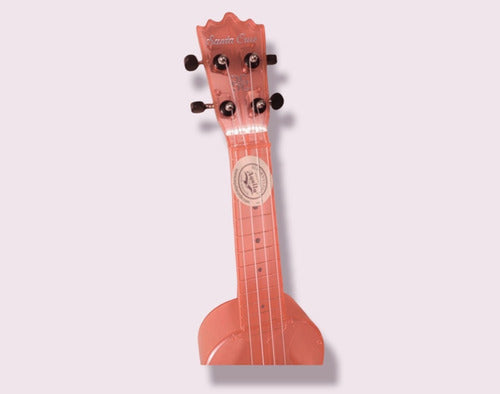 Santa Cruz Ukulele Soprano Transparent Pink 3