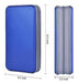 Alavisxf Xx CD DVD Case - Portable Holder - 96 Disc Capacity - Blue 3