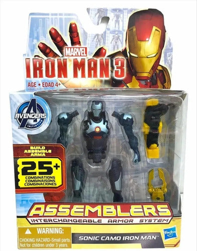 Iron Man 3 Figura Muñeco Intercambiable Original Hasbro Orig 3