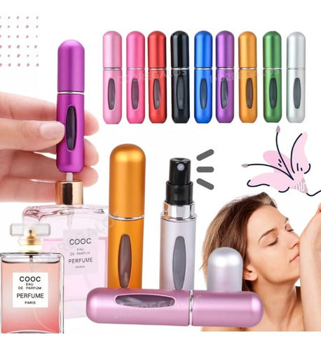 Ming Mini Perfumer Portable Rechargeable 8 Ml - Set of 6 Units 0