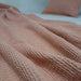 XL Honeycomb Waffle Throw Blanket - Queen Bed Footboard - 250cm 9