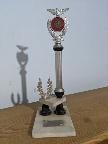 Trofeo De Tenis 1989 Base De Marmol 35cm Alto 0