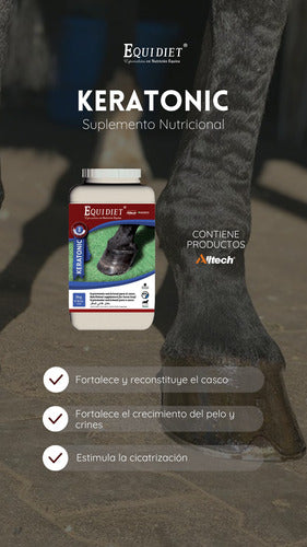 Suplemento Para Los Cascos Caballos, Equidiet Keratonic 8kg 2