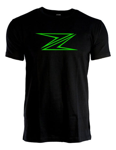 Storm Kawasaki Z 400 / 750 / 900 / 1000 Peinado Cotton T-shirt 0