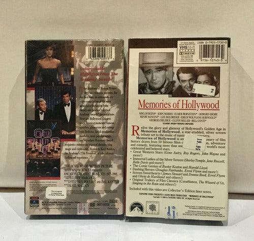 Oscar Great Moments and Memories of Hollywood 2 VHS New 1