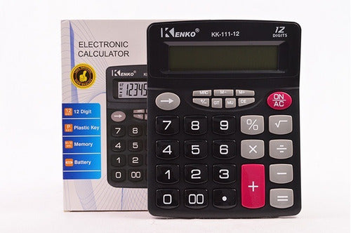 Planeta Azul SRL Commercial Digital Calculator Big Display 12 Digits 0