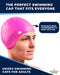 The Friendly Swede Gorro Natación Silicona 2u. Rosa+púrpura 3