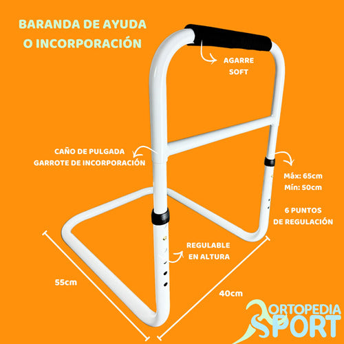 Romano Baranda Ortopedica Ayuda Apoyo Incorporacion Regula Altura 1