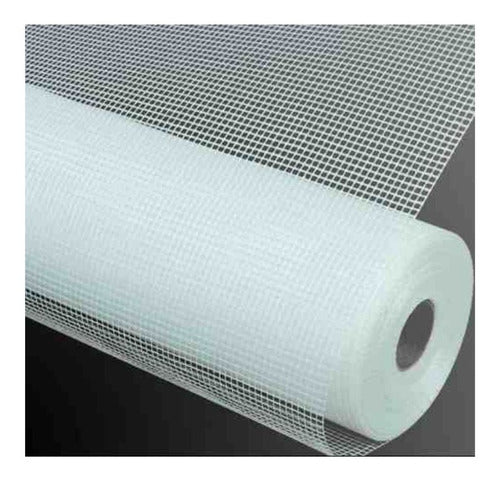 2 Rollos Malla Revoque Fibra De Vidrio 5x5mm 1x50m 90gr Eifs 4