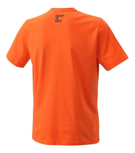 KTM Pure Logo Tee Orange En Tiendamoto 1