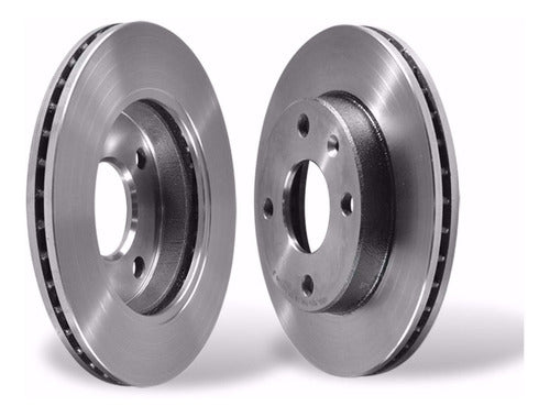 Renault Megane Kit (2) Discs 1999-2008 1.6 16v Delantero 0