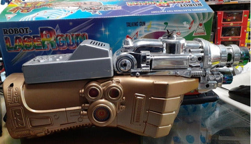 Qunxing Robot Laser Gun Talking Gun 191 1