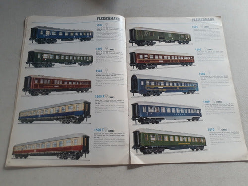 Catalogo Trenes Fleischmann Ferrocarriles En Miniatura 1969 2