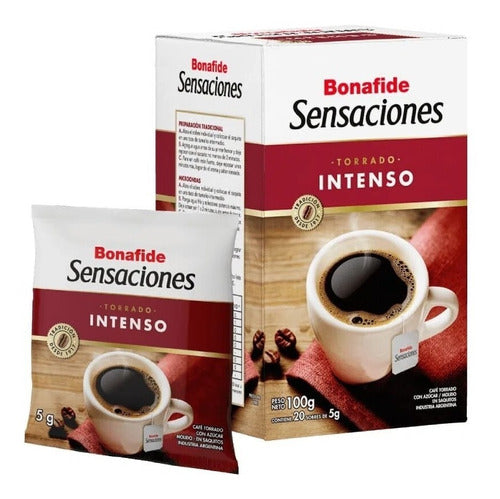 Bonafide Cafe Sensaciones En Saquitos X 18 Unid.-24 Cajas 0