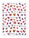 Self-Adhesive Nail Stickers - Butterflies - Nail Art 122