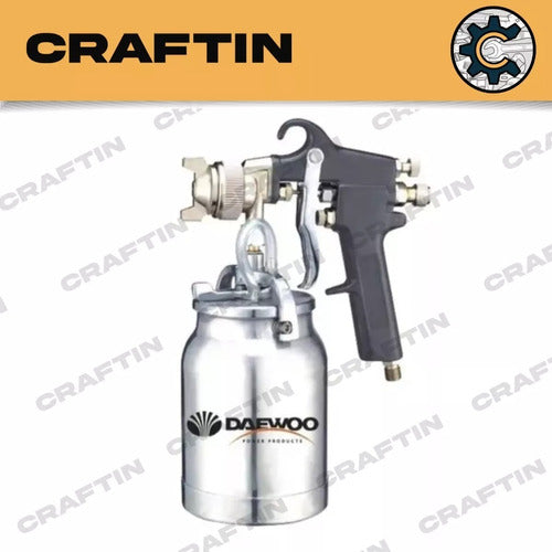 Combo Daewoo DW9U + DW8A Paint Spray Gun Set 3