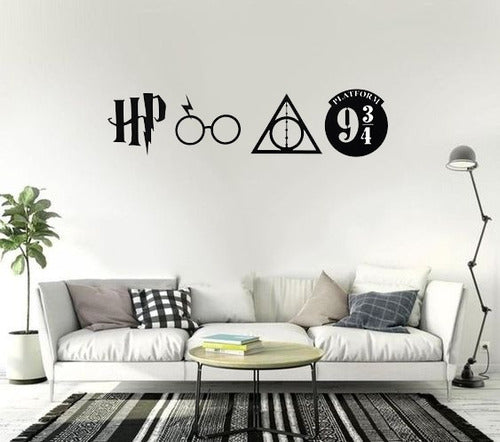 Harry Potter Laser Cut Quadriptych MDF Wall Art Decoration 2