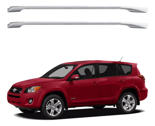 Spaco Gray Side Roof Bars for Toyota Rav4 2009-2012 0