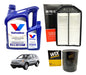 Kit Service Oil 10W40 and Filters Honda CRV 2.4 2007 to 2011 0