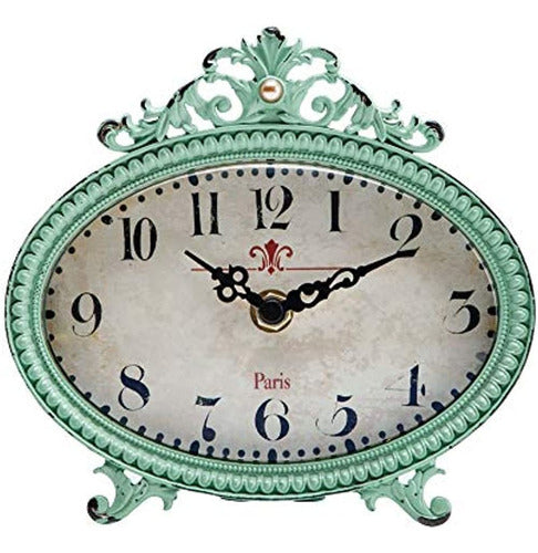 Nikky Home Reloj De Mesa Estilo Vintage 0