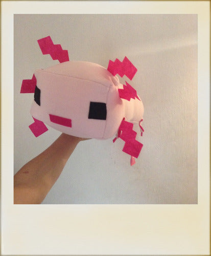 My Violet Peluche De Ajolote Minecraft 50cm Personalizado Y Otros 3