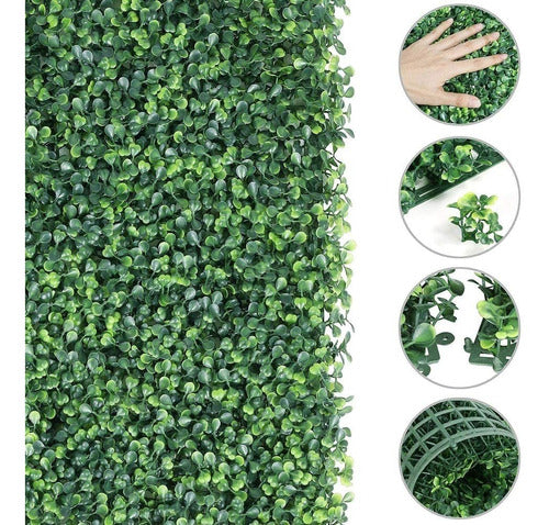 Will Pack X 15 Vertical Artificial Grass Wall Panel 25x25 0